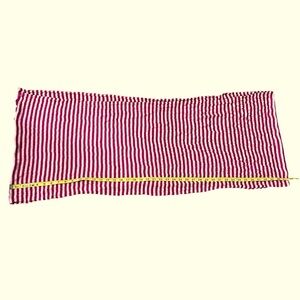 Old Navy Pink and Cream Striped Infinity Scarf